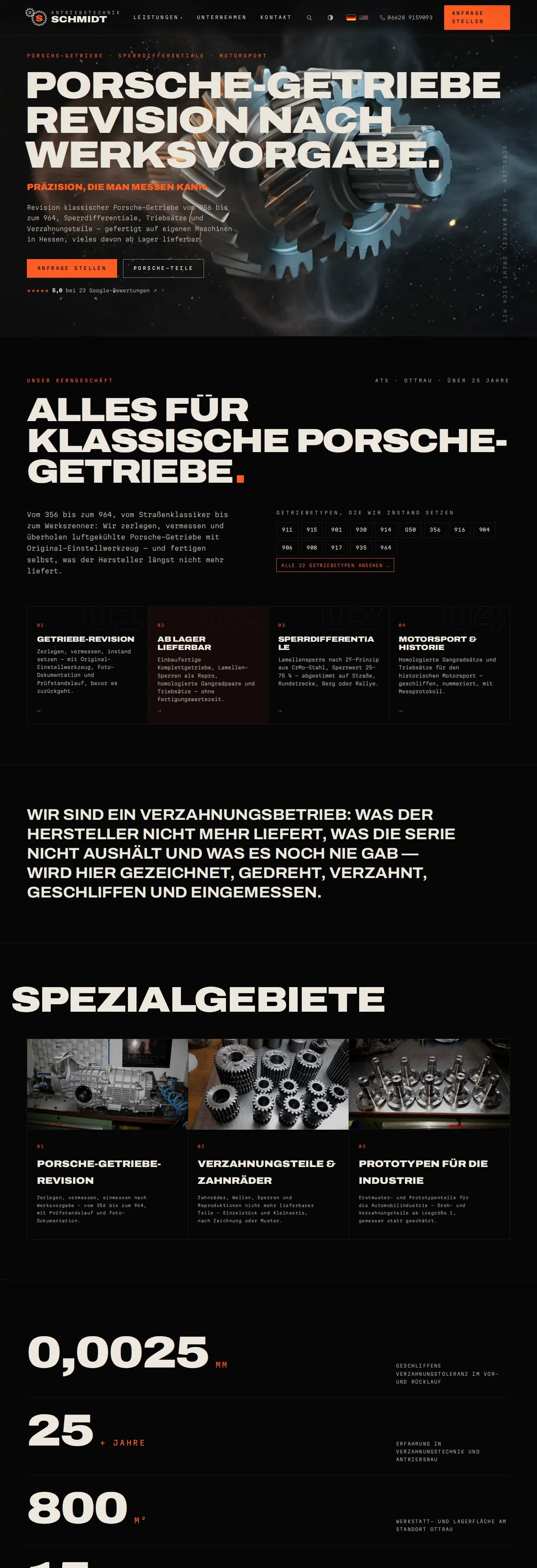 Neue Website antriebstechnik-schmidt.de