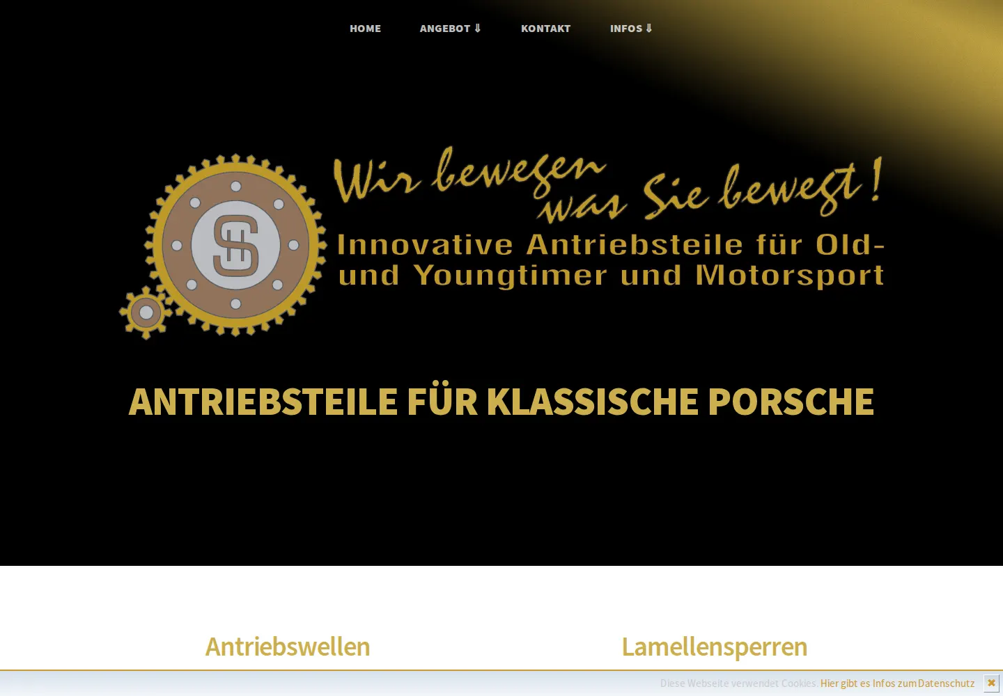 Alte Website antriebstechnik-schmidt.de