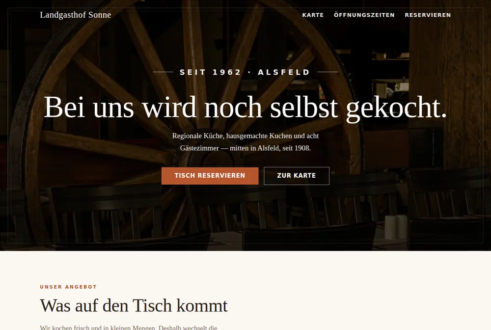 Vorschau der Vorlage Gastronomie & Übernachtung